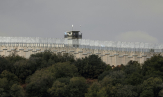 Poste de surveillance de la Force intérimaire des Nations unies au Liban (Finul), sur la frontière avec Israël le 16 novembre 2025 ( AFP / Jalaa MAREY )