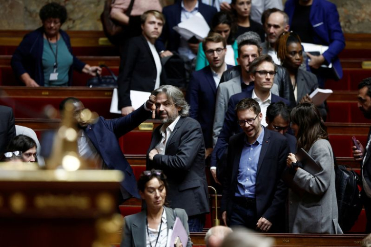 Débat sur le projet de loi de finances 2023 à l'Assemblée nationale à Paris
