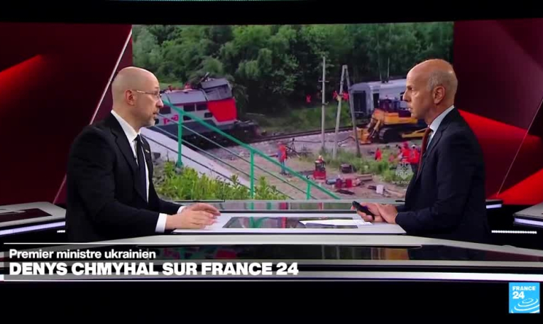 "Nous sommes prêts depuis longtemps" à un cessez-le-feu", dit le Premier ministre ukrainien