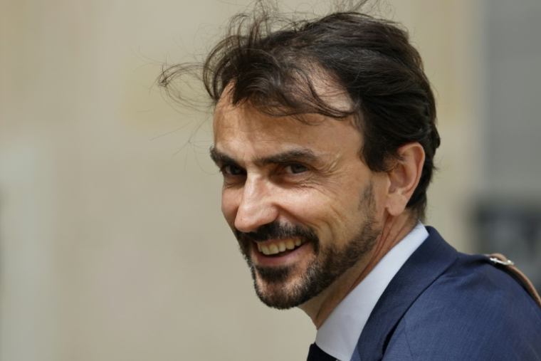 Le maire écologiste de Lyon Grégory Doucet, le 4 juillet 2023 à l'Elysée, à Paris ( AFP / Ludovic MARIN )