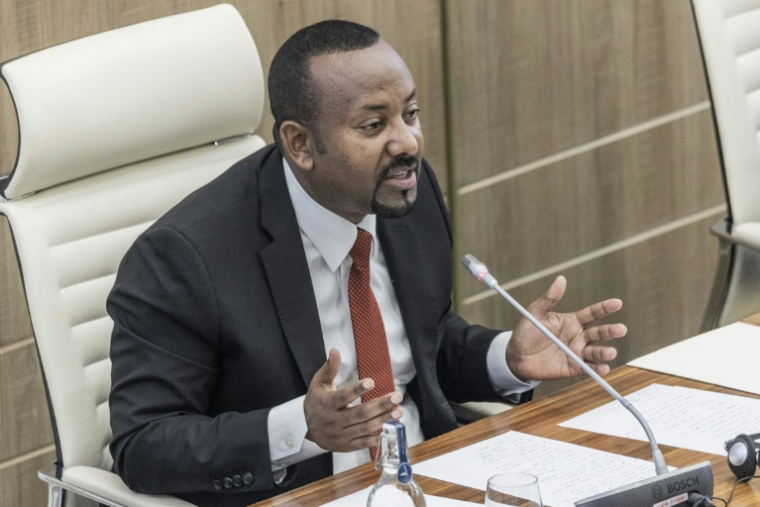 Le Premier ministre éthiopien Abiy Ahmed, le 29 mars 2023 à Addis Abeba ( AFP / Amanuel Sileshi )