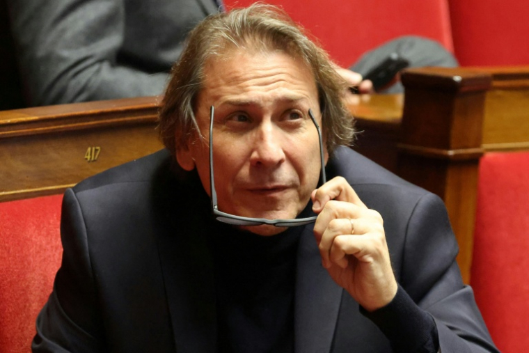 Le député socialiste Jérôme Guedj, le 3 février 2026, à l'Assemblée nationale, à Paris ( AFP / Ludovic MARIN )