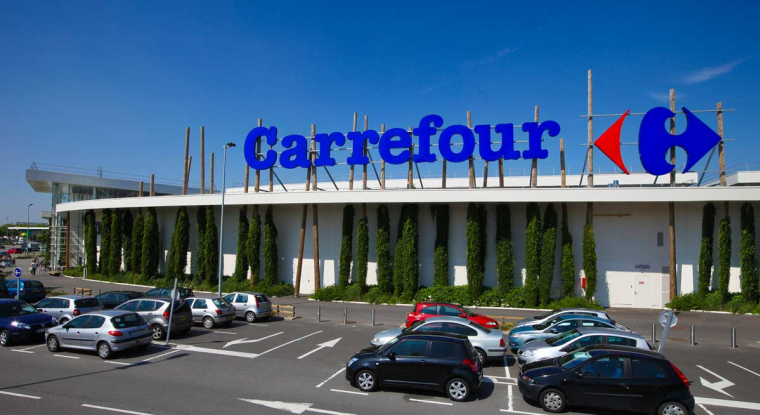 L’action céde plus de 1,5%. (© Carrefour)