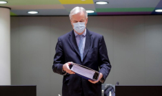 LA PAGE DU BREXIT TOURNÉE, BARNIER VEUT ÊTRE "UTILE" À LA FRANCE