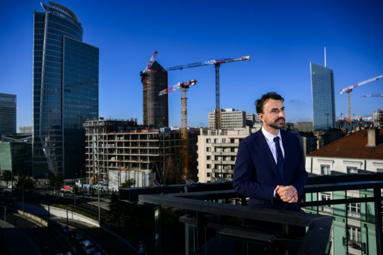 Le maire écologiste de Lyon Grégory Doucet, le 29 janvier 2026, à Lyon ( AFP / OLIVIER CHASSIGNOLE )