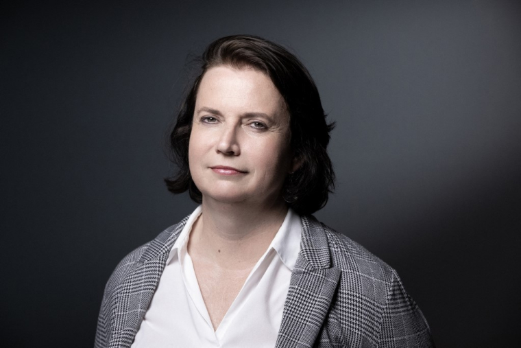 La Défenseure des droits, Claire Hédon, à Paris, le 20 juillet 2020. ( AFP / JOEL SAGET )