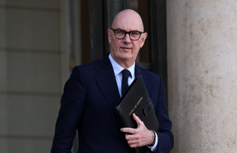 Roland Lescure à Paris, le 28 octobre 2026. ( AFP / SIMON WOHLFAHRT )