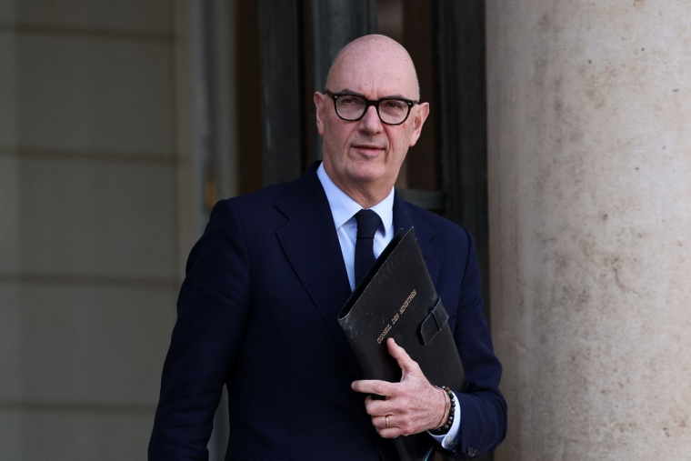 Roland Lescure à Paris, le 28 octobre 2026. ( AFP / SIMON WOHLFAHRT )