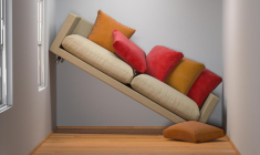 canape dans micro appartement (Crédits: Adobe Stock)