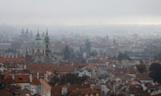 Prague, le 7 octobre 2022. ( AFP / LUDOVIC MARIN )