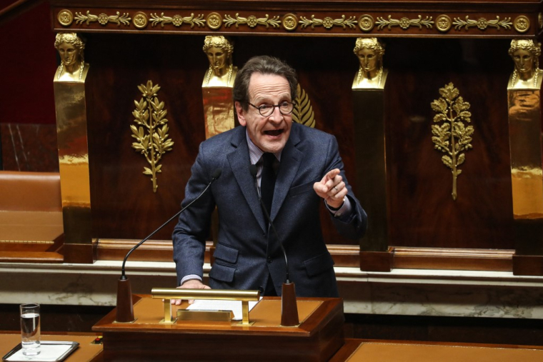 Gilles Le Gendre, le 3 mars 2020, à l'Assemblée nationale ( AFP / LUDOVIC MARIN )