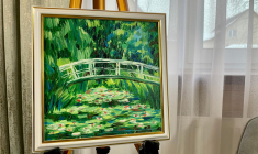 Grâce aux sites spécialisés dans les reprographies, vous pouvez avoir une œuvre d’art impressionniste sur votre mur. ( crédit photo : Shutterstock )