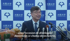 Nobel de médecine : le lauréat japonais espère des progrès dans les soins aux patients