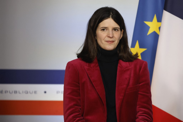 Clara Chappaz, le 15 janvier 2025, à Paris ( AFP / LUDOVIC MARIN )