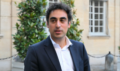 Amir Reza-Tofighi à Paris, le 24 juin 2025. ( AFP / EMMA DA SILVA )