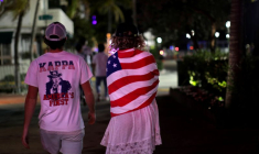 Des passants à Miami