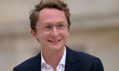 Le député Paul Midy, le 8 juillet 2024 à l'Assemblée nationale ( AFP / Bertrand GUAY )