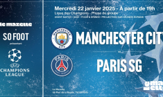 Paris SG - ManCity : viens mater le match lors d'une soirée So Foot !