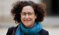 Emmanuelle Wargon, en mars 2023, à Paris ( AFP / Ludovic MARIN )