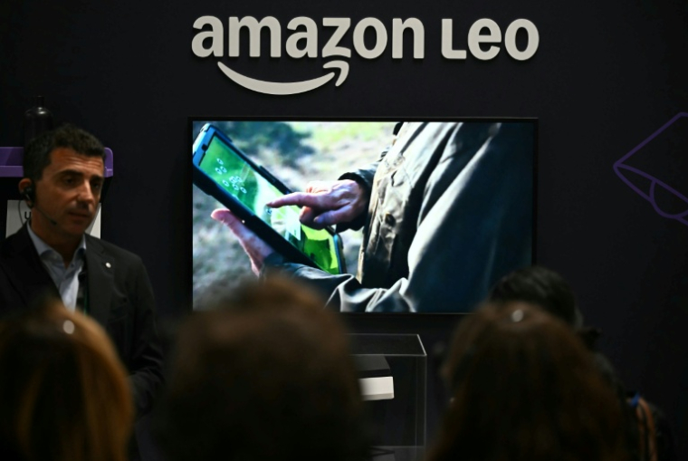 Amazon va lancer en Afrique du Sud son internet par satellite ( AFP / JUSTIN TALLIS )