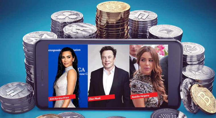 Payés par des sites de trading pour délivrer des conseils de placements, ou auteurs de tweets suivis par des millions de followers, les stars des réseaux sociaux influencent de plus en plus le marché. (© Shutterstock/AFP/D HULL)