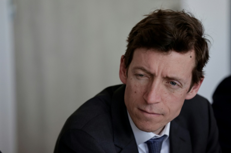 Le ministre de l'Education Edouard Geffray à Paris le 30 avril 2026 ( AFP / STEPHANE DE SAKUTIN )