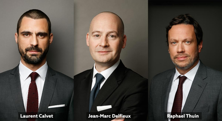 Les experts de la société de gestion Tikehau. (© Tickehau)