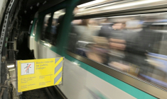 Le parquet de Paris a classé son enquête visant la RATP pour "mise en danger d'autrui", ouverte en 2023 après une plainte de l'association Respire ( AFP / JACQUES DEMARTHON )