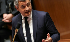 Le ministre de la Justice, Gérald Darmanin, à l'Assemblée nationale, le 16 juin 2026 à Paris ( AFP / Thomas SAMSON )