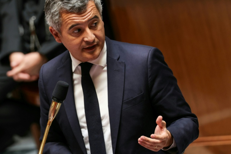 Le ministre de la Justice, Gérald Darmanin, à l'Assemblée nationale, le 16 juin 2026 à Paris ( AFP / Thomas SAMSON )