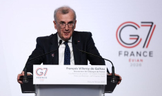 Le gouverneur de la Banque de France, François Villeroy de Galhau