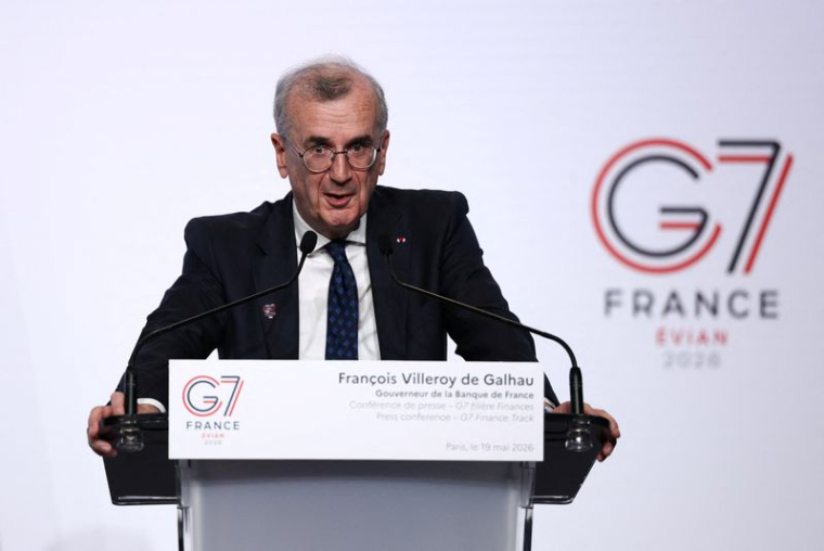 Le gouverneur de la Banque de France, François Villeroy de Galhau