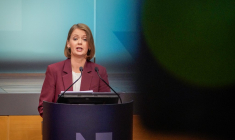 Ida Wolden Bache, le 19 juin 2025, à Oslo ( NTB / GORM KALLESTAD )