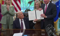 Criminalité: Trump signe le décret de déploiement de la Garde nationale à Memphis