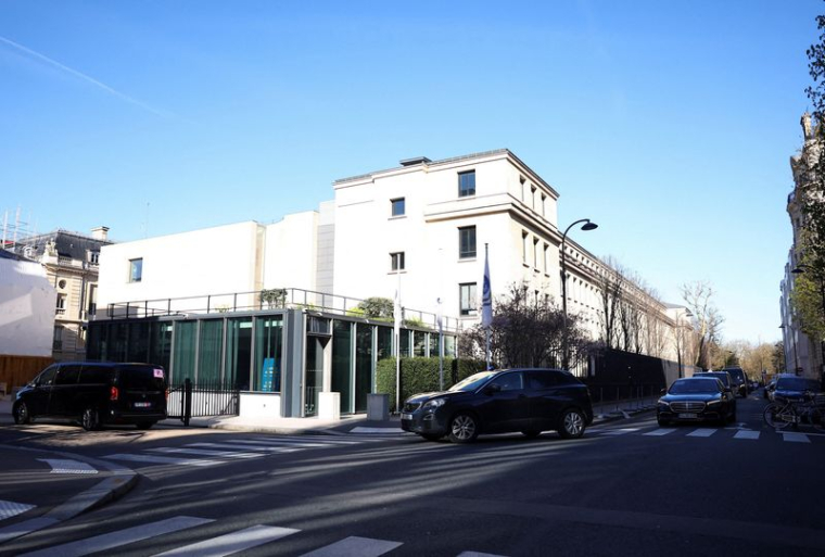 Discussions commerciales entre les États-Unis et la Chine au siège de l'OCDE à Paris