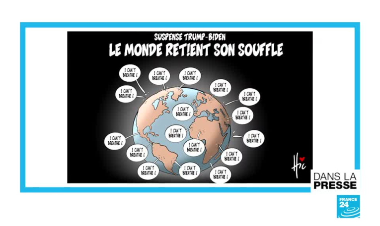 Présidentielle américaine: "Le monde retient son souffle"