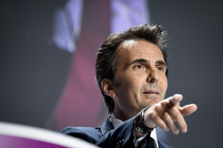 Yannick Bolloré, PDG d'Havas ( AFP / ALAIN JOCARD )