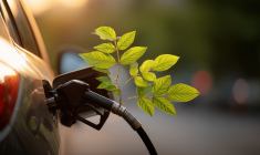 Les biocarburants de nouvelle génération n’entrent pas en compétition avec les cultures alimentaires. (crédit: Adobe Stock/photo générée par IA)