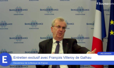 François Villeroy de Galhau : "Dans nos différents scénarios, il n'y a pas de récession"
