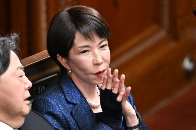 La Première ministre japonaise Sanae Takaichi, le 18 février 2026 à Tokyo ( AFP / Kazuhiro NOGI )