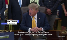 Trump dit que la guerre en Iran, c'est de la "gnognotte" pour les États-Unis