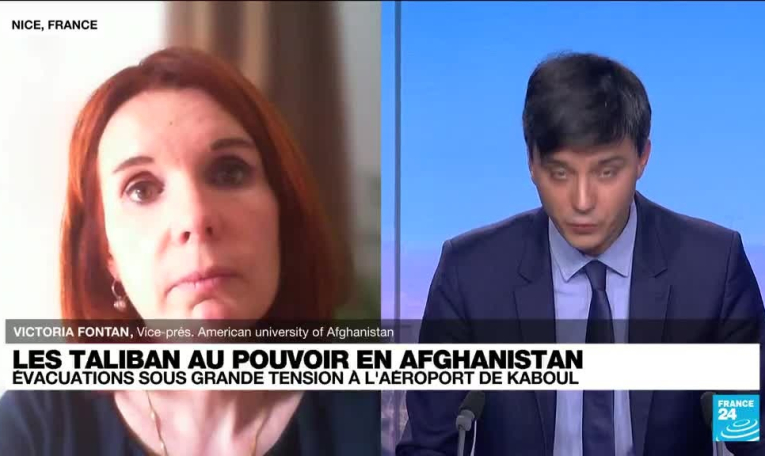 Rapatriée de Kaboul, Victoria Fontan raconte son évacuation sous grande tension