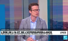 August Cole : "Le monde de l’hypersurveillance et de l’IA est déjà bien présent dans nos vies"