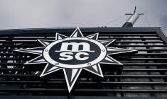 L'armateur suisse MSC Croisières a confirmé la commande de deux nouveaux navires aux Chantiers de l'Atlantique à Saint-Nazaire, en Loire-Atlantique ( AFP / DAMIEN MEYER )