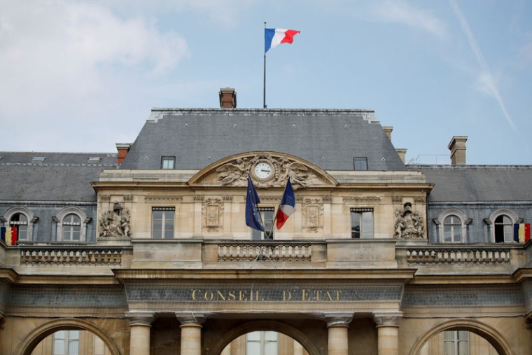 Le Conseil d'Etat, à Paris