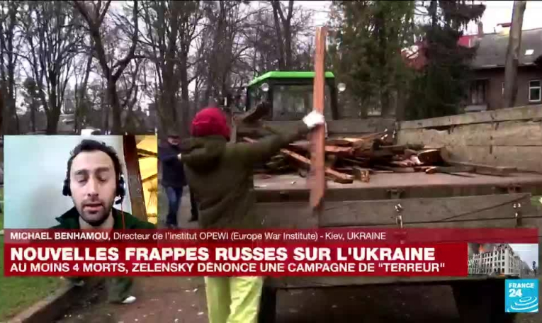 Pluie de missiles russes sur l'Ukraine, au moins 4 morts et 92 blessés selon Zelensky