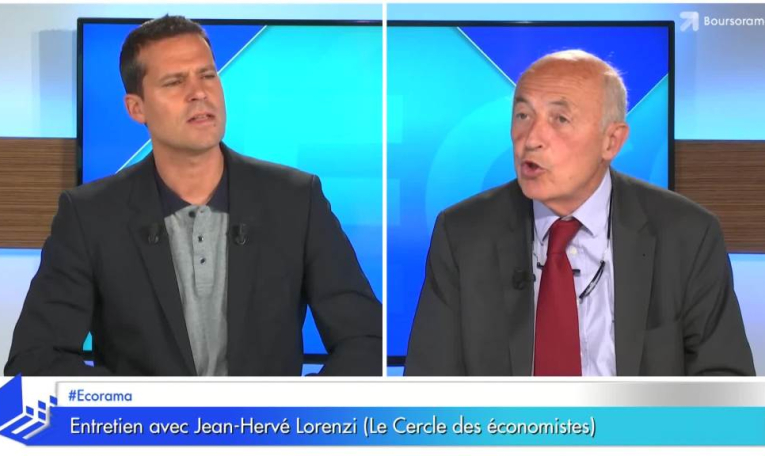 "Le vrai choc auquel la France va être confrontée c'est l'arrivée des jeunes en septembre sur le marché du travail !" selon Jean-Hervé Lorenzi (Cercle des économistes)