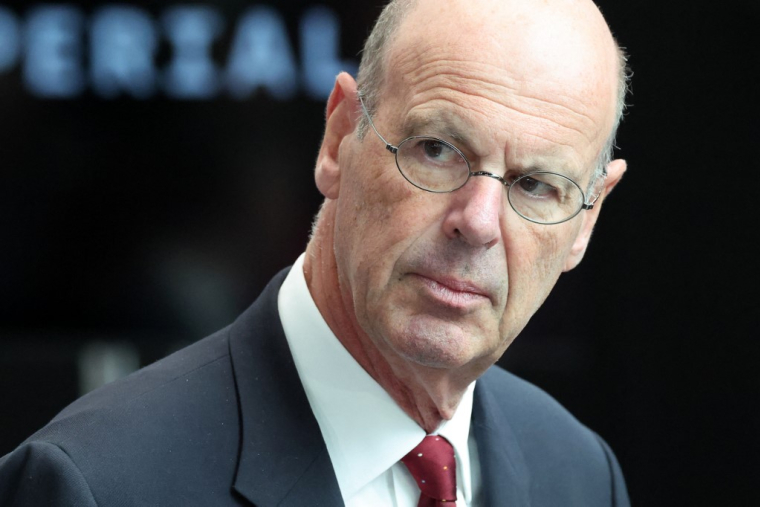 Eric Lombard, à Londres, le 9 juillet 2025 ( POOL / LUDOVIC MARIN )