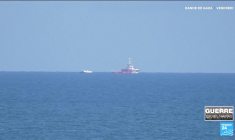 Le bateau d'aide humanitaire, Open Arms, arrive à Gaza