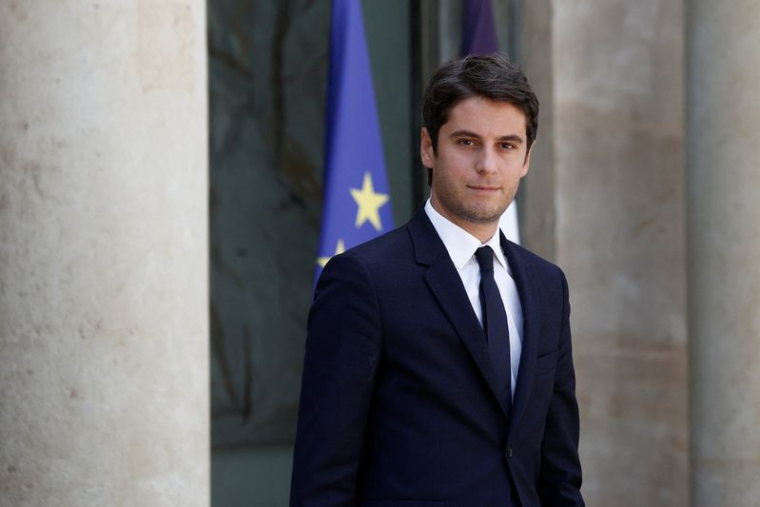 Photo du ministre des Comptes publics, Gabriel Attal